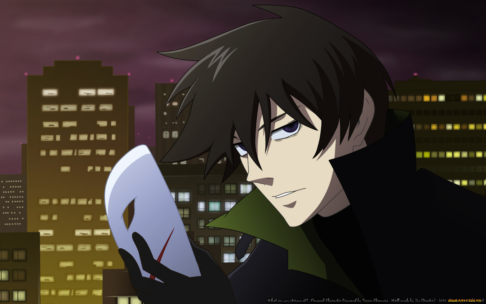 Обои Darker than Black Аниме Darker than Black, обои для рабочего стола,  фотографии darker than black, аниме, парень, фон, взгляд Обои для рабочего  стола, скачать обои картинки заставки на рабочий стол.